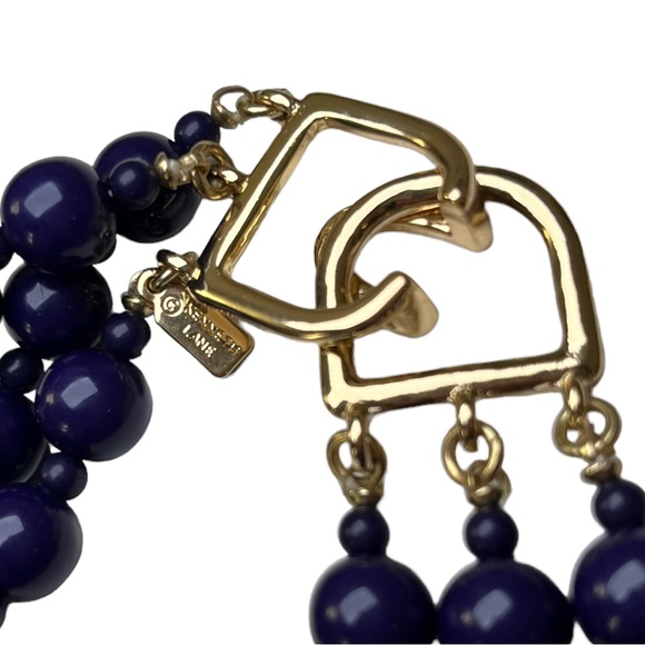 KJL Beaded Cluster Necklace - Picture 7 of 10